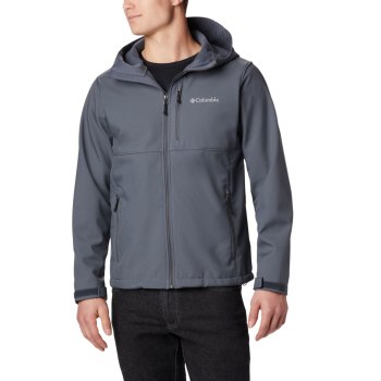 Columbia Jas Heren, Ascender Hooded Softshell DiepGrijs, 21RNFJXIV